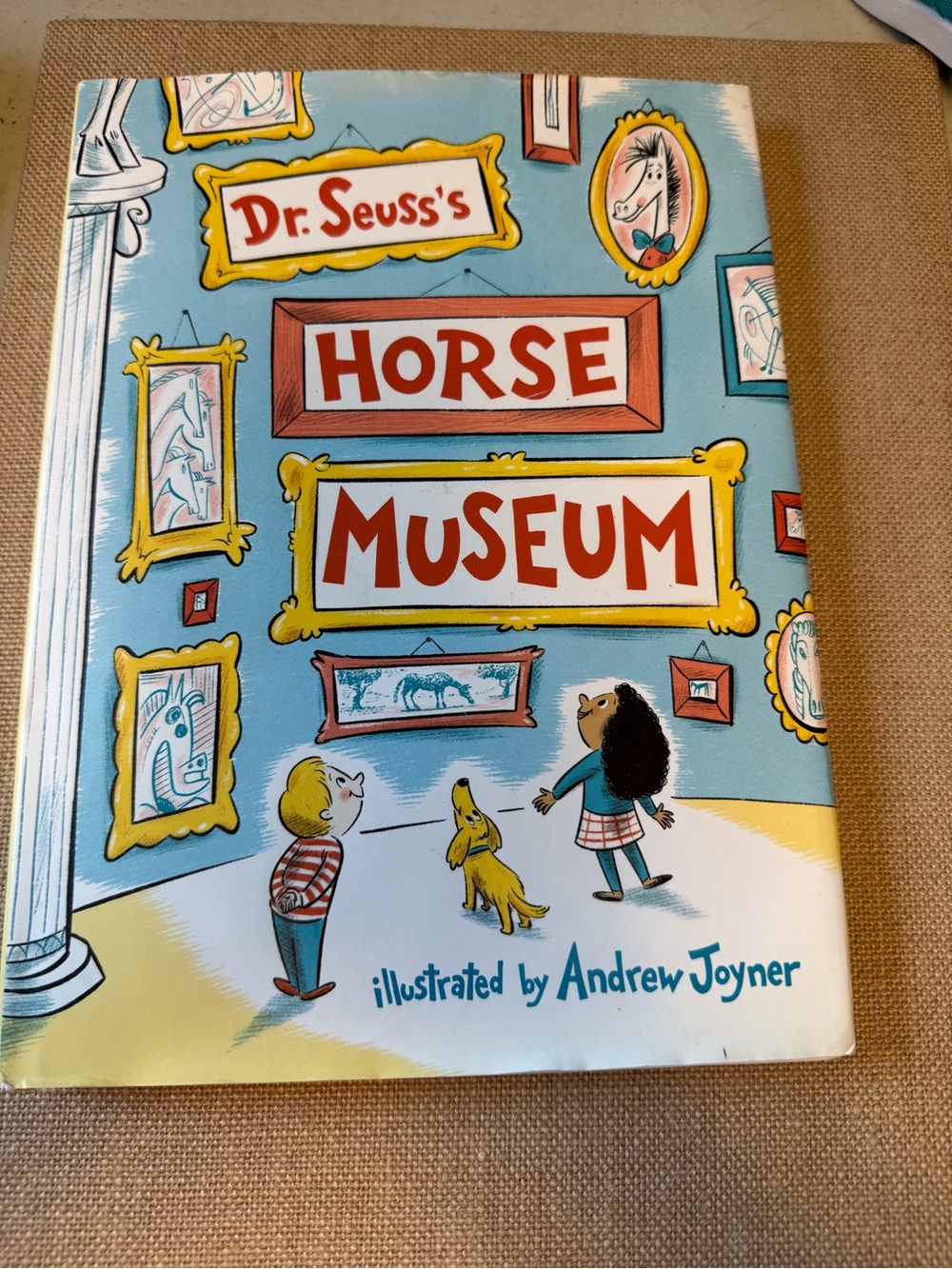 Dr. Seuss Horse Museum — Blue, Yellow, Red Cover